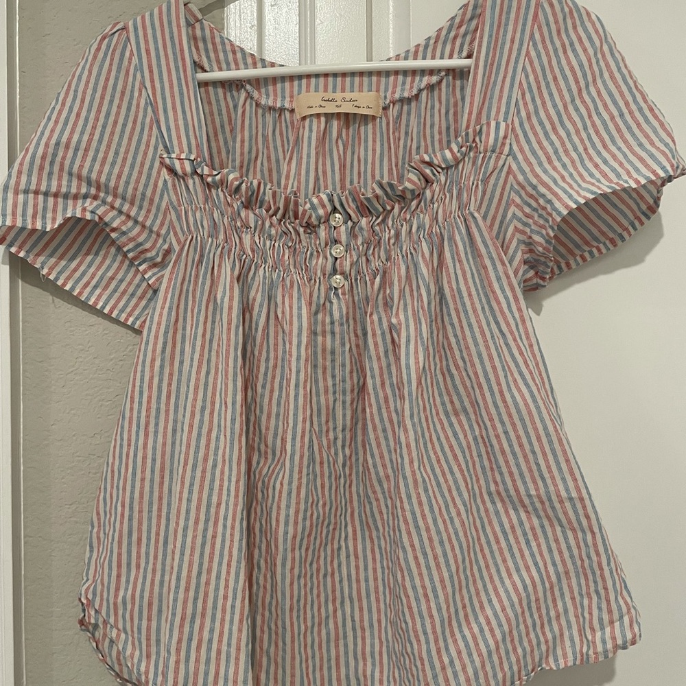 Anthropologie blouse.